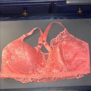 Bali Lace Bralette Coral Size XXL